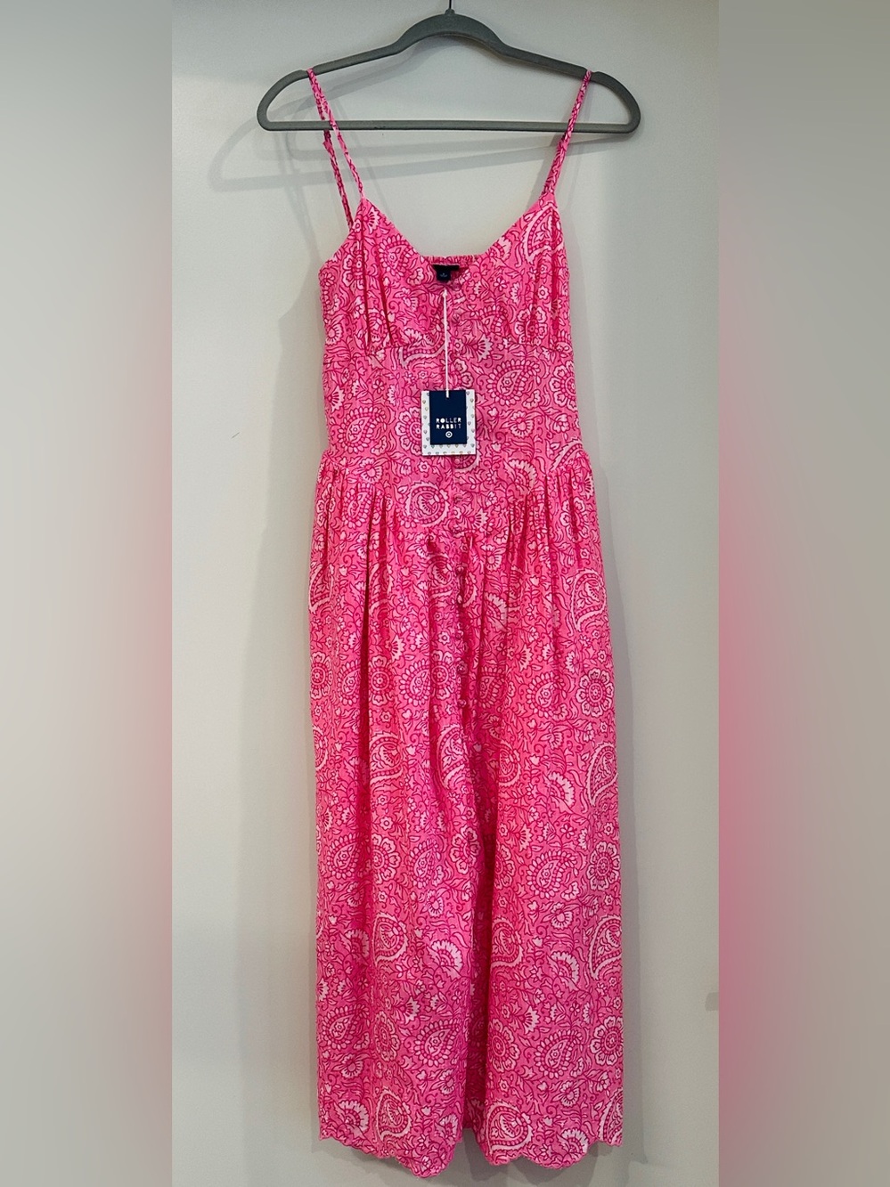 Roller Rabbit Hot Pink Paisley Sundress
